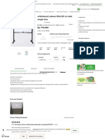 Whiteboard Sakana 90x120 CM Kaki Single Face: Cari Produk Atau Toko