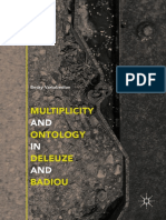 Becky Vartabedian - Multiplicity and Ontology in Deleuze and Badiou-Springer International Publishing - Palgrave Macmillan (2018) PDF