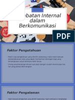 Hambatan Internal Dalam Berkomunikasi