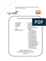 KOMKEP Teknik Terapeutik Kel3