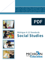 State of Michigan Secondary Social Studies Content Standards June 2019