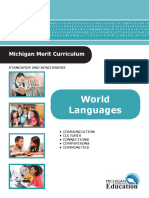 Michigan Merit Curriculum World Languages