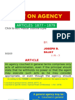 Law On Agency PDF