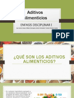 Aditivos Alimenticios