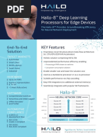 Hailo-8 Deep Learning Processors For Edge Devices: End-To-End Solution