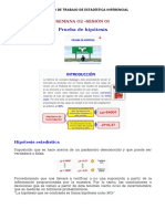 Semana 02-Sesión 01-Prueba de Hipótesis para La Media y La Proporción