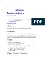 ERP SCM Purchasing Taxes Guide