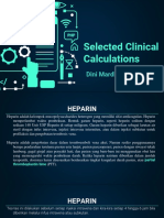 PERTEMUAN VII Selected Clinical Calculations-Dikonversi