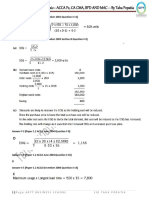 Answers EOQ Basic - ACCA F2, CA CMA, BFD AND MAC - by Taha Popatia