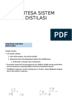 Sintesa Sistem Distilasi