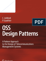 OSS Design Patterns a Pattern Approach to the Design of Telecommunications Managemen Www.update-boo