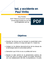 Velocidad y Accidente en Paul Virilio