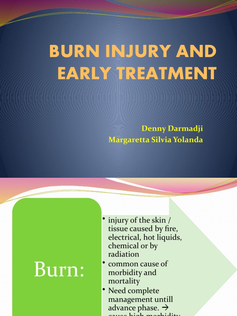 Resuscitation and Early Treatment of Burn Injury PDF Burn Inflammation