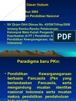 (PENGANTAR) Pendidikan Kewarganegaraan