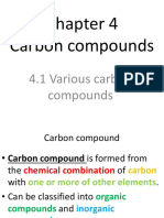 Chapter 4 Carbon Compounds Part 1
