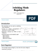 Switching Mode Regulators: Introduction to Buck, Boost, and Buck-Boost Topologies