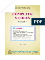 2020-GujaratStateBoard-Std 11 Computer Studies