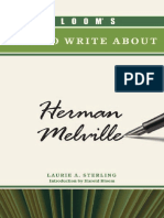 Pub - Blooms How To Write About Herman Melville PDF