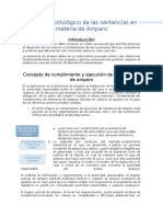 Ámbito Deontológico de Las Sentencias en Materia de Amparo