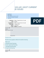 BL-COMP-6103-LEC-1933T CURRENT Trends and Issues