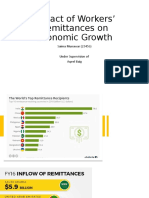 Remittance and Economic Growth - Slides