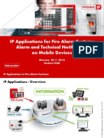 IP Applications For Fire Alarm Systems Alarm and Technical Notification On Mobile Devices