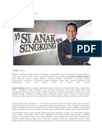 Chairul Tanjung Si Anak Singkong
