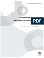 Recognised Standard 19: Design and Construction of Mine Roads