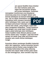 Kematian Dalam Ajaran Buddhis Biasa Disebut Lenyapnya Indra Vital Terbatas Pada Satu Kehidupan Tunggal Dan Bersamaan Dengan Fisik Kesadaraan Proses Kehidupan