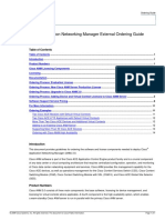 Cisco Application Networking Manager External Ordering Guide