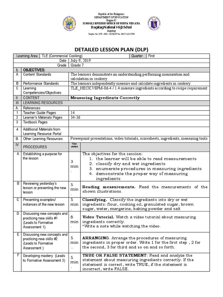 DLPforCOT First Quarter PDF Pedagogy Applied Psychology