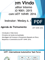 Treinamento Auditor Iatf 16949