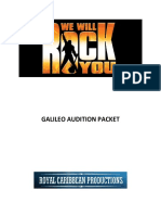 WWRY Galileo Audition Package Navigator