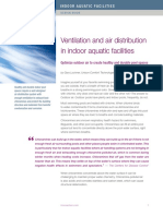 Ventilation and Air Distribution in Indoor Aquatic Facilities