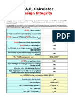 Design Integrity: F.A.R. Calculator