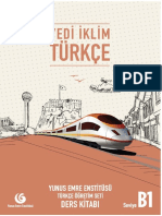 Yedi İklim Türkçe B1 Ders Kitabı