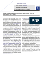 Middle Holocene populations and environments in the South-Central Andes