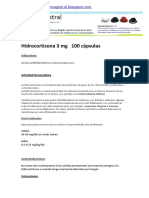 HIDROCORTISONA 3 MG 100 CAPSULAS PDF