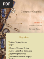 Computer Graphics: Module-I