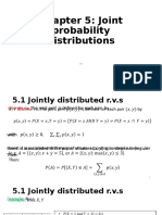 Chapter 5: Joint Probability Distributions