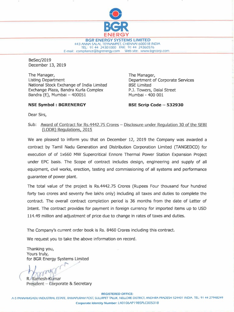 Reg30 Award13122019 PDF | PDF | Economies | Market (Economics)