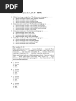 Soal BHS Inggris Kelas 5 PDF