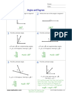 Exercises AnglesAndDegrees Answers PDF