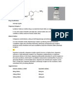 Dopamine Drug Study