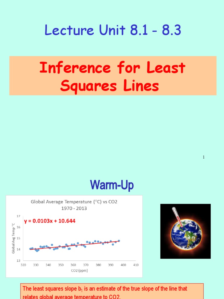 Least Squares Regression Analysis Guide | PDF | Errors And Residuals ...
