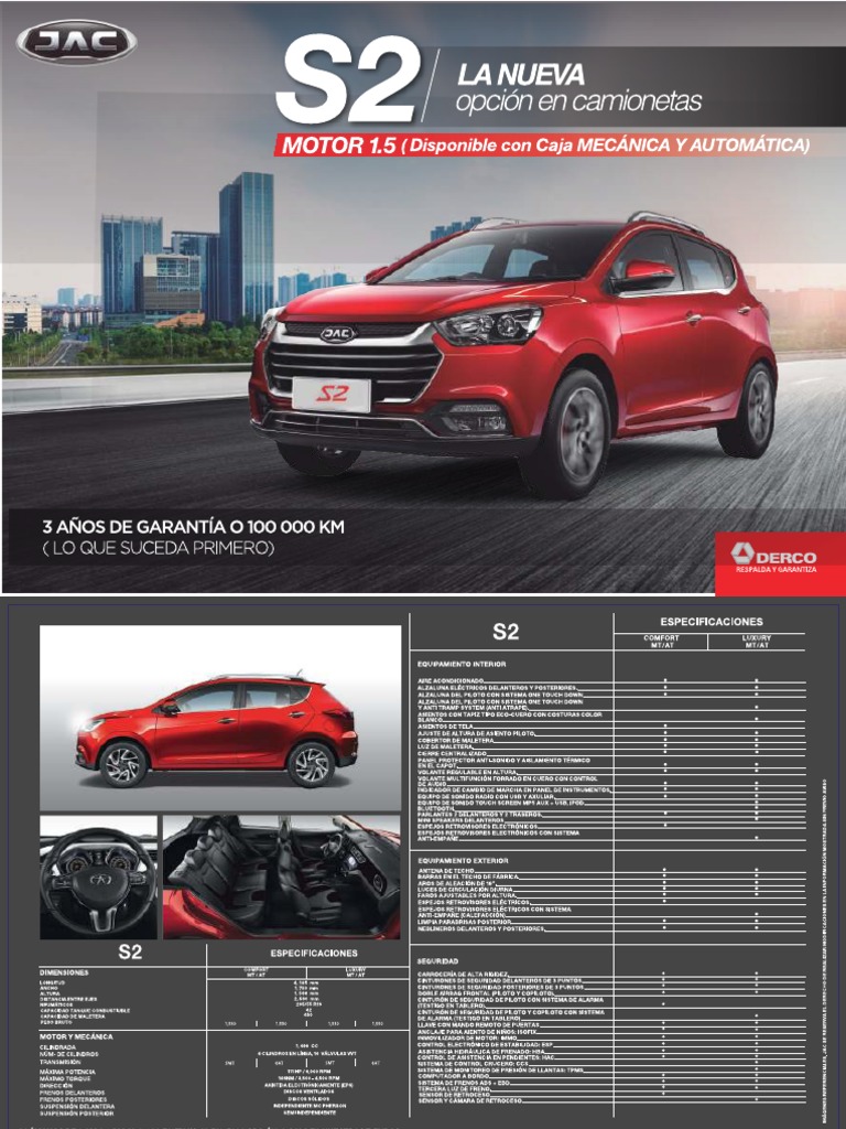 Distribución de JAC S2 en Perú | PDF