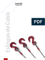 Eslingas Cable PDF