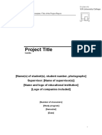 2018 Semester and Bachelor Project Report Template - VIA ICT Engineering Guidelines