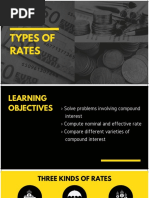 Effective & Nominal Rate, Equivalent Rates