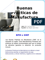 Buenas Practicas de Manufactura